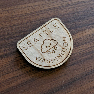 Magnet - Seattle Rain Cloud